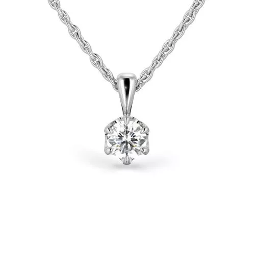 Festive Adele riipus, valkokulta 671-030-VK