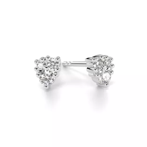 Festive Nadja timanttikorvakorut, platina 672-016-PT