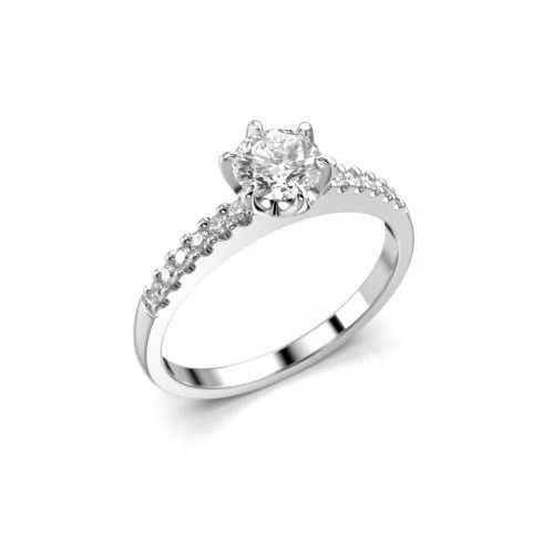 Festive Julianna timanttisormus, platina 682-062-PT