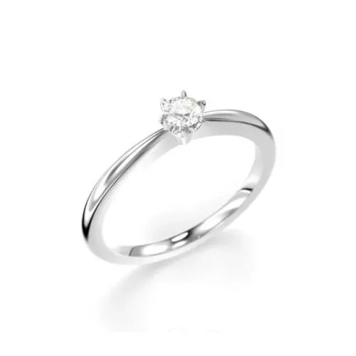 Festive Classic timanttisormus, platina 683-010-PT