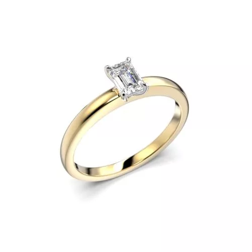 Festive Serena timanttisormus, kelta- ja valkokulta 684-030-KV