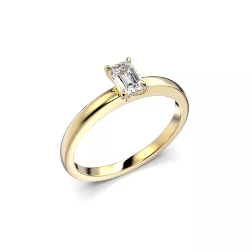 Festive Serena timanttisormus, keltakulta 684-030-KK