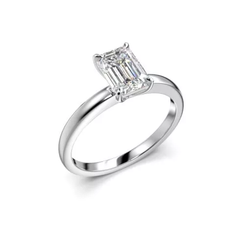 Festive Serena timanttisormus, platina 684-100-PT