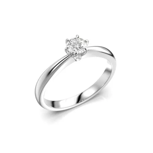 Festive Classic timanttisormus, platina 686-030-PT