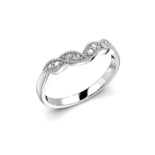 Festive Veera Side timanttisormus, platina 697-008-PT