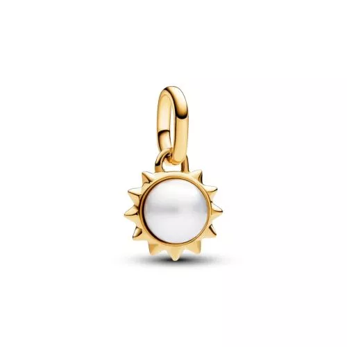Pandora ME Treated Freshwater Cultured Pearl Sun Mini Dangle hela 763035C01-0