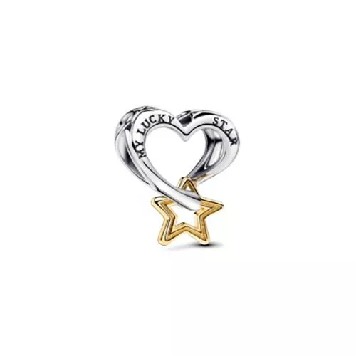 Pandora Lucky Star & Heart Charme 763513C00-1