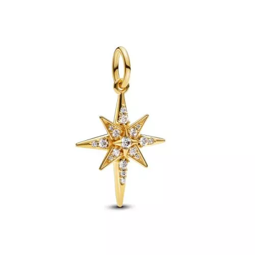 Pandora Sparkling North Star Charme 763608C01-1