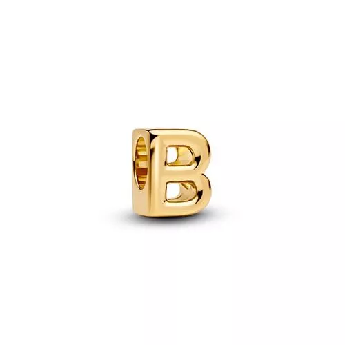 Pandora vergoldeter Buchstaben-Charm, B 763948C00