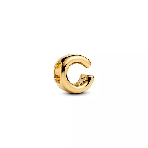 Pandora vergoldeter Buchstaben-Charm, C 763949C00