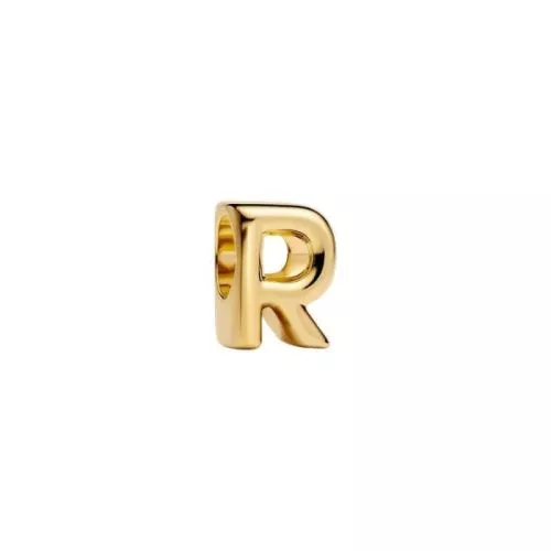 Pandora vergoldeter Buchstaben-Charm, R 763964C00