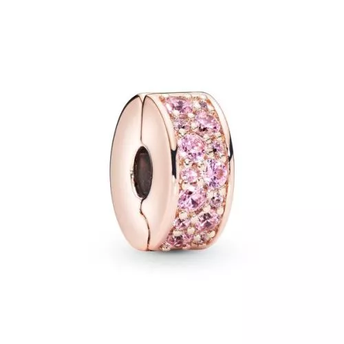 Pandora Rose Moments Sparkling Pink Clip Charme 781817PCZ-1