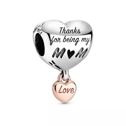 Pandora Love You Mum Heart Charme 788830C00-1