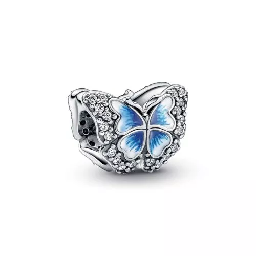 Pandora Blue Butterfly Sparkling hela 790761C01-1