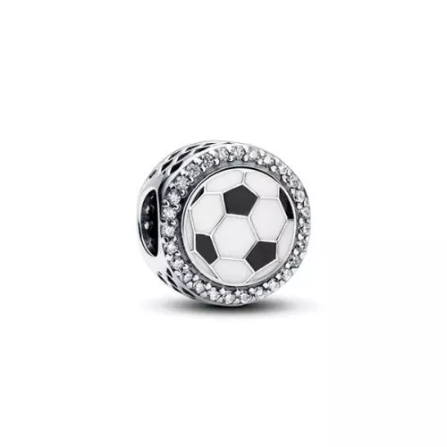 Pandora Engravable Soccer Charme 792016CZ_E075