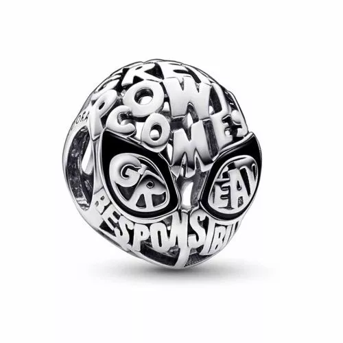 Spiderman Face (Round) Charm – Hidden Charms