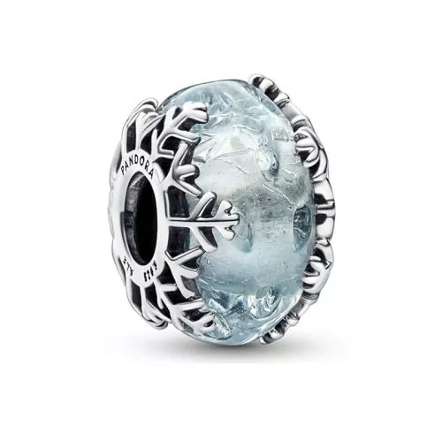 Pandora Moments Winter Blue Snowflake hela 792377C00-1