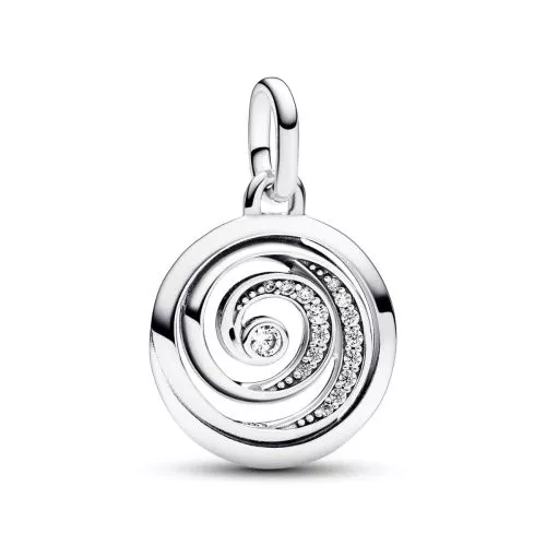 Pandora ME Gratitude Spiral Medallion Charme 793046C01-0