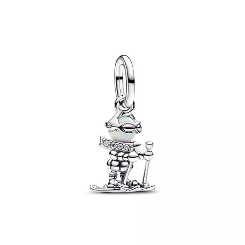 Pandora Skier Dangle Charme 793514C01-1