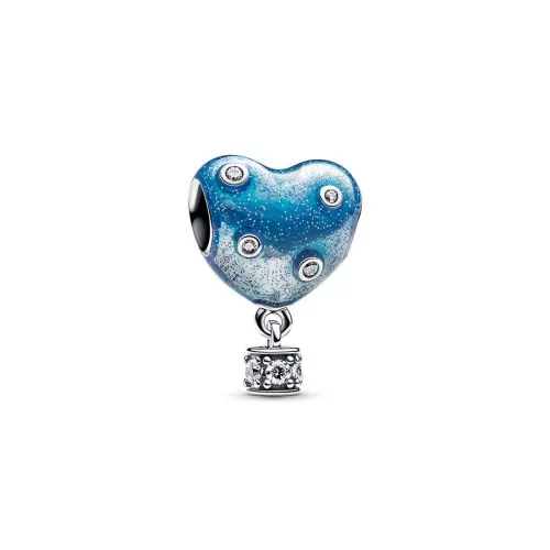 Pandora Hot Air Balloon Heart Charme 793595C01-1