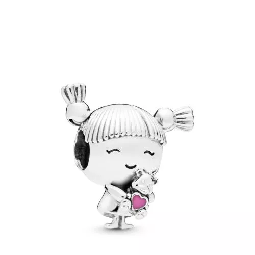 Pandora Girl With Pigtails - Charme 798016EN160-1
