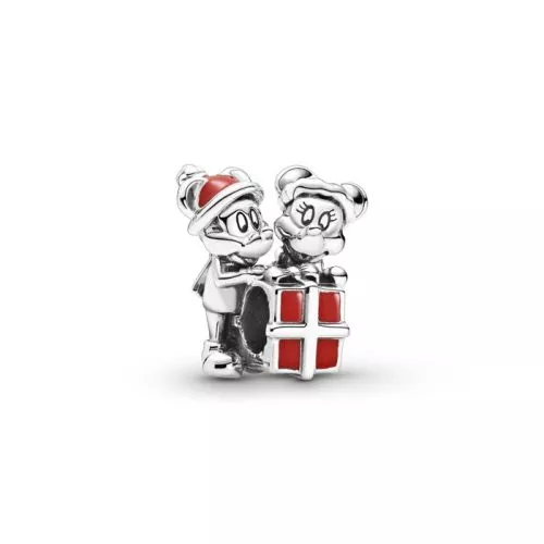 Pandora Disney Mickey & Minnie Mouse Present Charme 799194C01-1