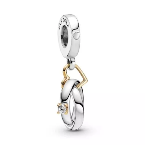 Pandora Wedding Rings 14K hela 799319C01-1