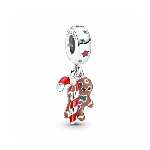 Pandora Gingerbread Man Charm 799637C01-1