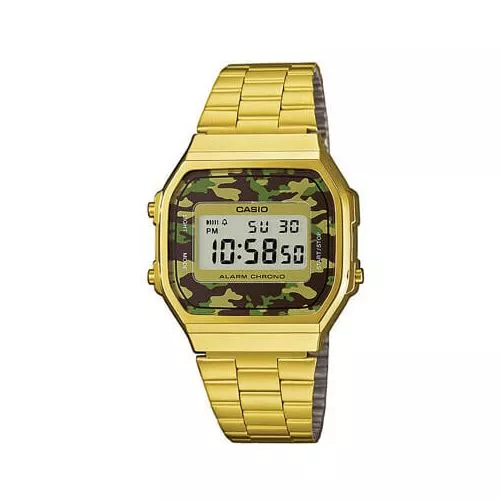 Casio Vintage Uhr A168WEGC-3EF-1