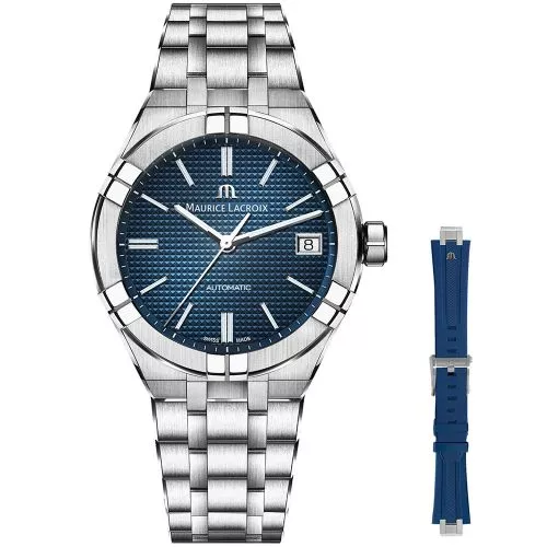 Maurice Lacroix Aikon Automatic 39 mm AI6007-SS002-430-2 / + silikoniranneke