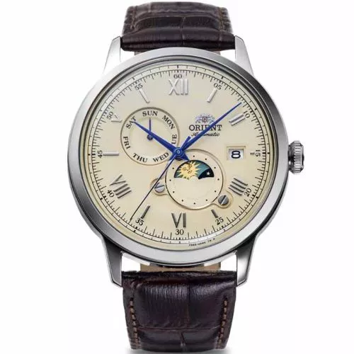 Orient Bambino Sun and Moon RA-AK0803Y-1