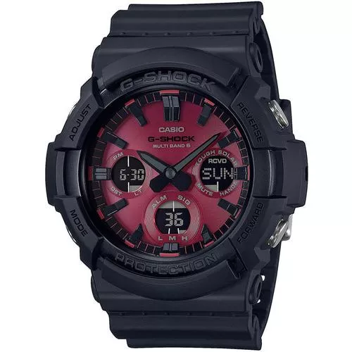Casio G-Shock Adrenaline Red Series -rannekello GAW-100AR-1AER-1