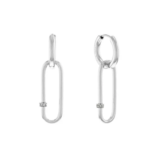 Calvin Klein Elongated Oval Ohrringe CKJ35000181-1