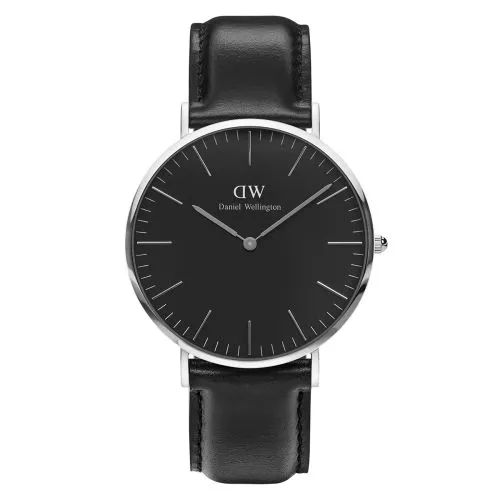 Daniel Wellington Classic Black Sheffield 40mm -rannekello DW00100133-1