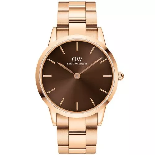 Daniel Wellington Iconic Link Amber 40 mm -rannekello DW00100460-1