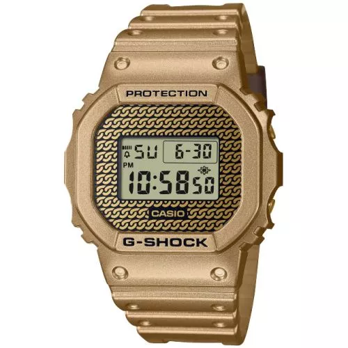 Casio G-Shock Gold Chain Limited Edition DWE-5600HG-1ER-0