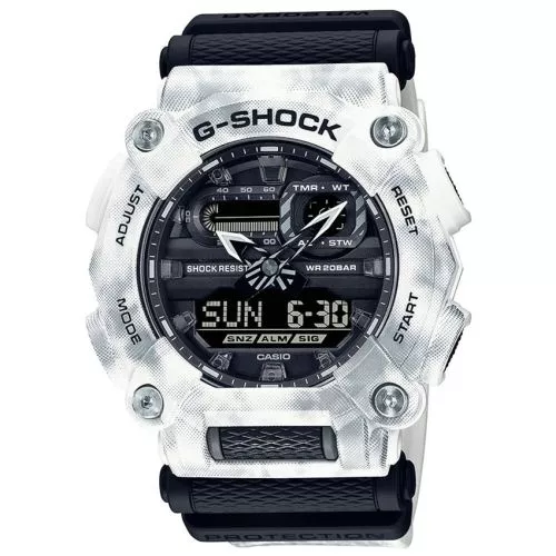 Casio G-Shock Snow Camo Limited Edition GA-900GC-7AER-1