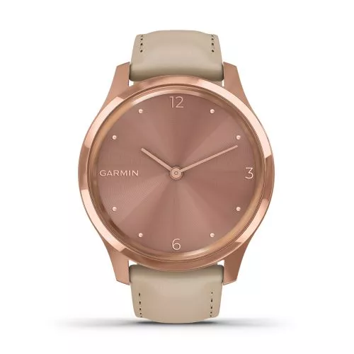 Garmin Vivomove Luxe Premium Roséguld och Sandfärgat  010-02241-01-1