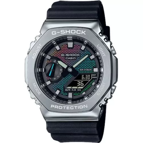 Casio G-Shock Rainbow Brick Wall Edition gm-2100rw-1aer-1