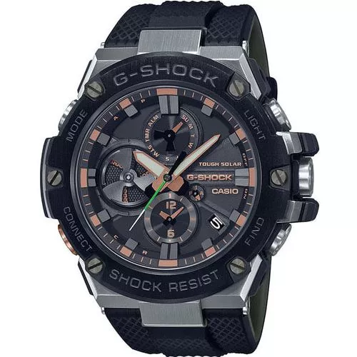 Casio G-Shock G-Steel Luxury Military Limited -rannekello  GST-B100GA-1AER-1