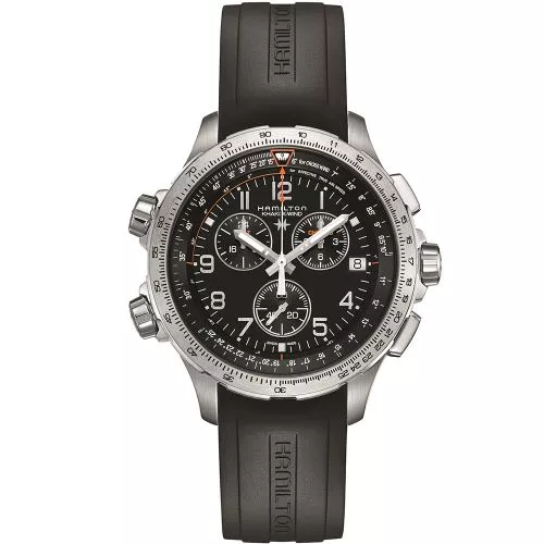 Hamilton Khaki X-Wind GMT Chrono Quartz H77912335-1