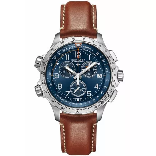 Hamilton Khaki X-Wind GMT Chrono Quartz H77922541-1