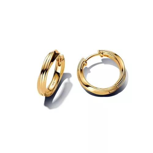 Pandora Twisted Hoop Ohrringe 263878C00