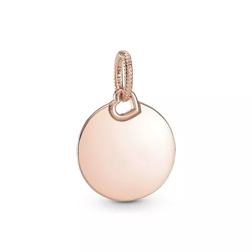 Pandora Engravable Round Tag Charme 388610C00