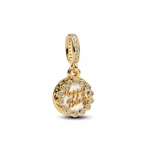Pandora Hope, Love, Joy & Health Double Dangle Charme 763787C01-3
