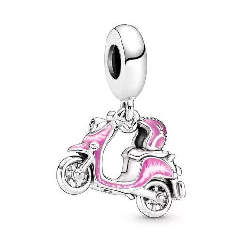 Pandora Pink Scooter Dangle Charme 791057C01-1