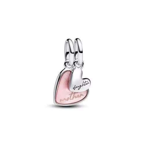 Pandora Splittable Mother & Daughter Dangle Charme 793766C01-1