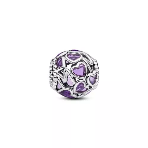 Pandora Openwork Hearts Mom Charme 793772C01-1
