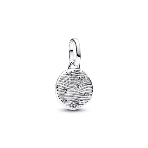 Pandora Engravable Mini Medallion Charme 793860C01-1