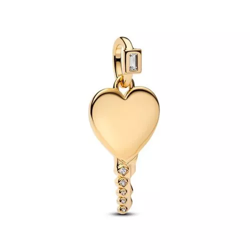 Pandora Engravable Heart Key Charme 364353C01